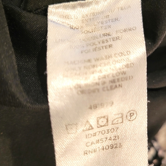 2/$18 Loft Plaid Tweed Red White Black Mini A-Line Pencil Skirt 8 GUC - Picture 10 of 10